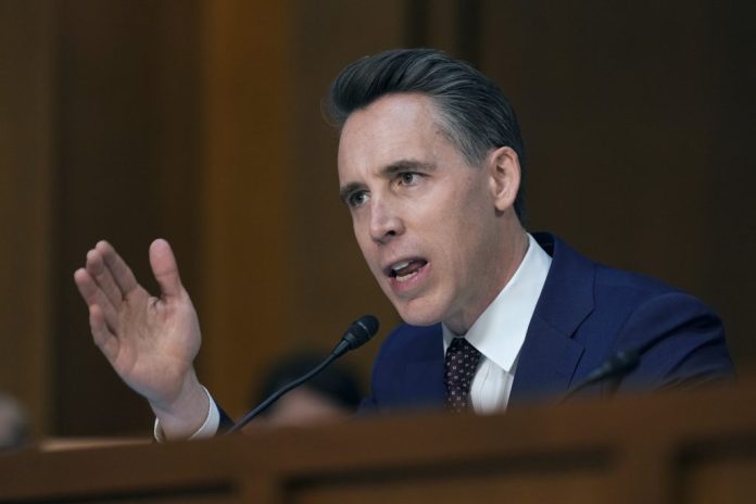 Josh Hawley is a
pro-life hero